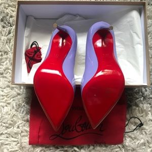 NIB Christian Louboutin lavender pumps